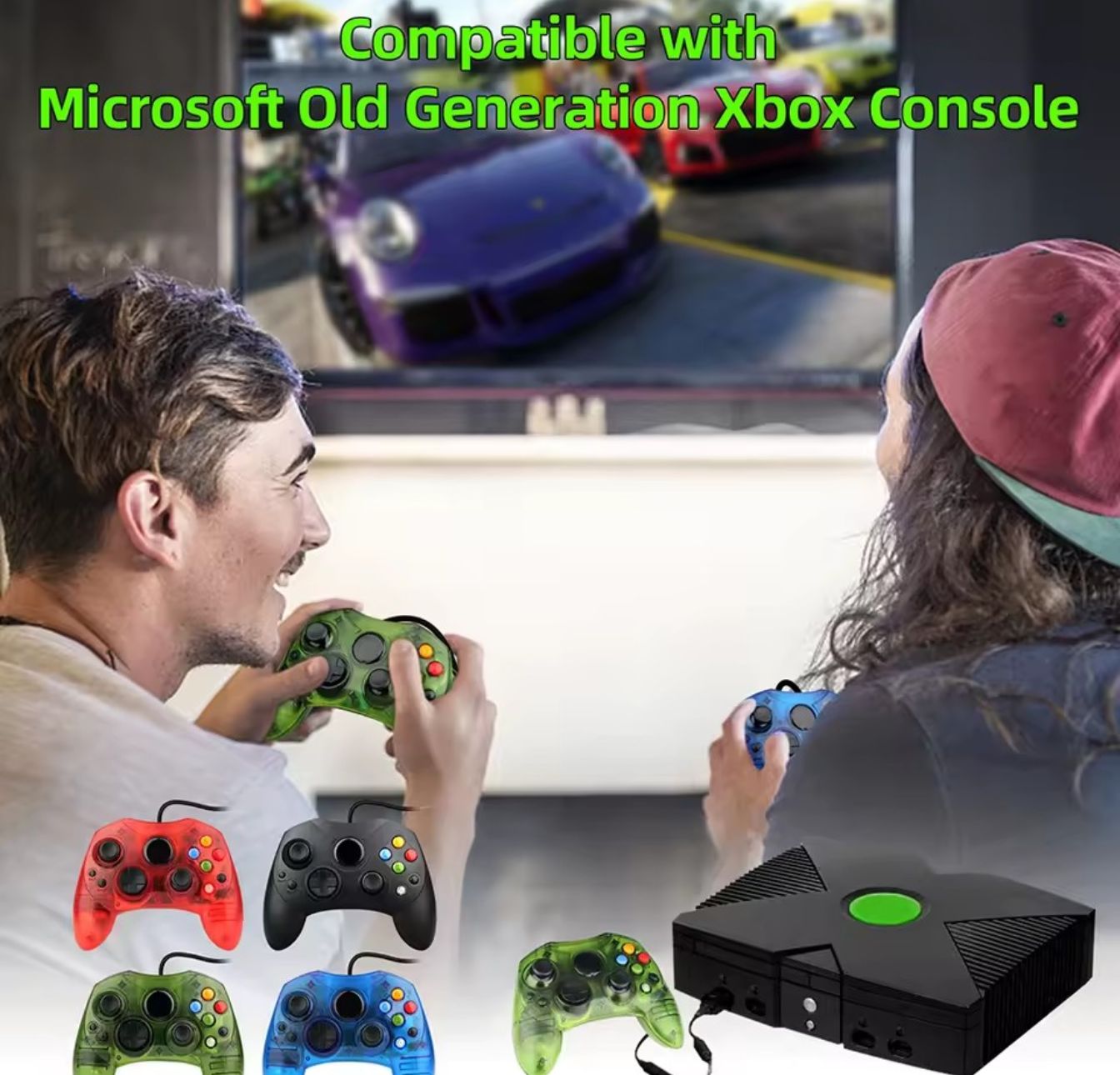 Original Xbox Replacement Controller (Aftermarket) | Wired | Multiple Colors