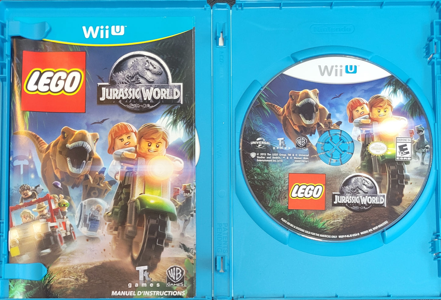 Lego Jurassic World – Nintendo Wii U CIB – RE-SEALED + Like New
