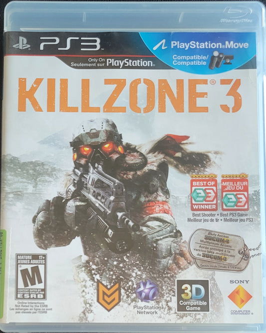 Killzone 3 – Sony PlayStation 3 (PS3) | Pre-Owned, Great Shape