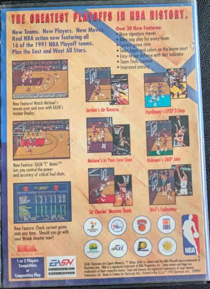 Bulls vs Lakers and the NBA Playoffs - Boxed CIB (Sega Genesis) | 1992 | Sports