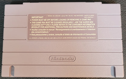 Authentic Michael Jordan's Chaos In The Windy City - SNES - Super Nintendo Ent. System NTSC/PAL Cartridge + Plastic Protector