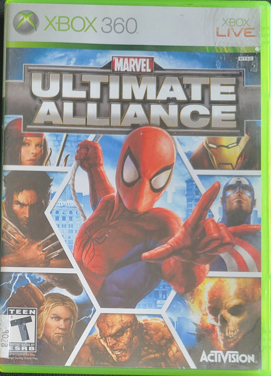 Marvel: Ultimate Alliance - (CIB) - Microsoft XBOX 360 - Pre-Owned Like New CLEAN DISC