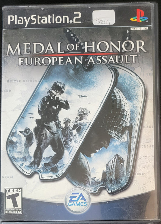 Medal Of Honor: European Assault - Sony PlayStation 2 PS2 (CIB) Pre-Owned Tested & Working Great Shape!