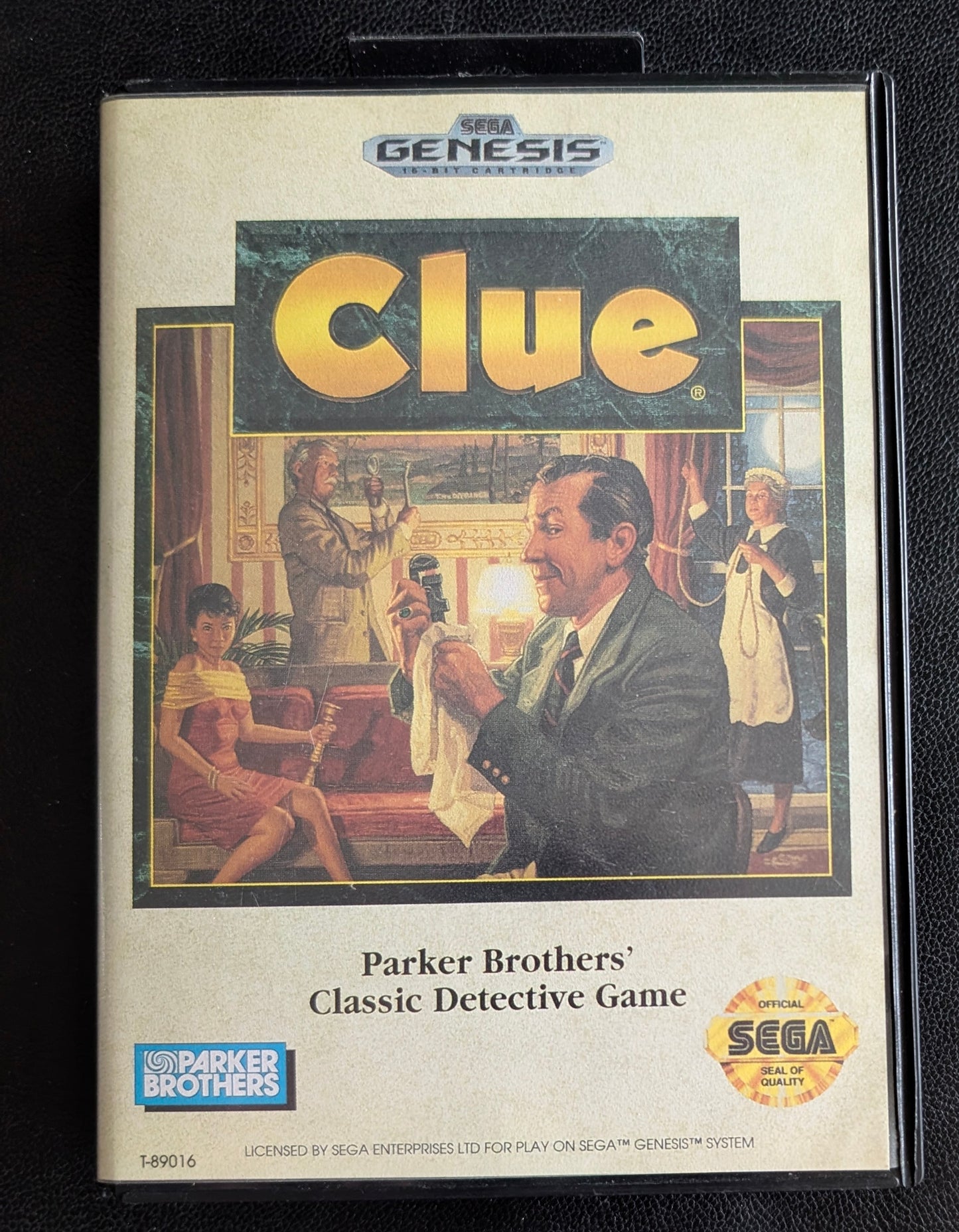 CLUE - Boxed CIB (Sega Genesis) | 1992 | Board / Puzzle