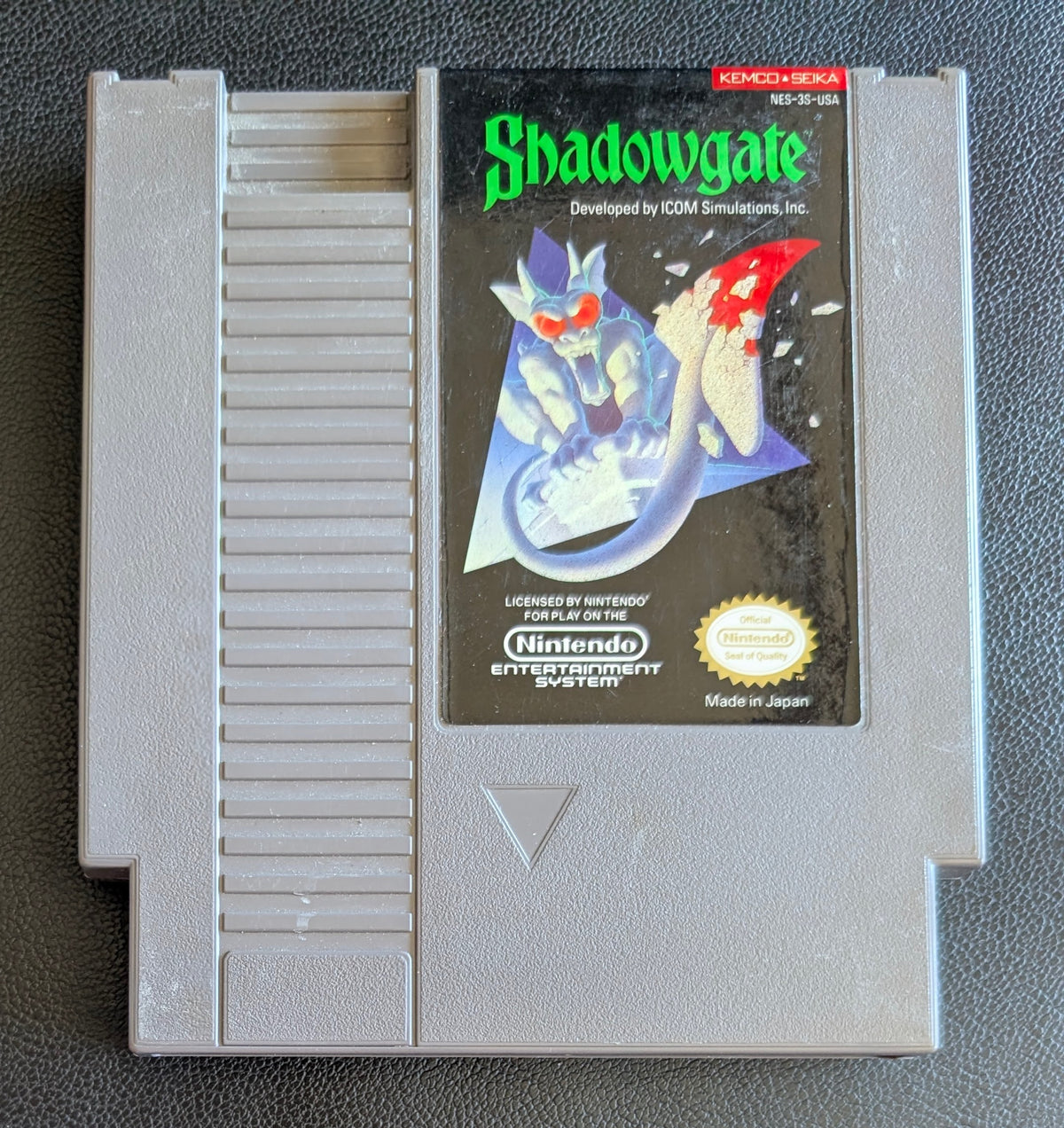 Shadowgate (1989) - Nintendo NES | Authentic | Cleaned & Tested + Protection Sleeve