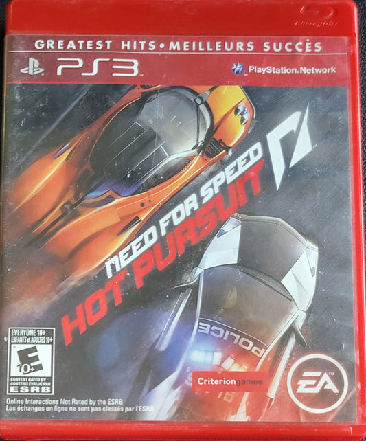 Need For Speed: Hot Pursuit – Greatest Hits (CIB) – Sony PlayStation 3 PS3 – Great Shape