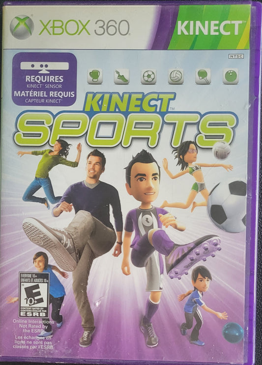 Kinect Sports - (CIB) - Microsoft XBOX 360 - Pre-Owned Like New CLEAN DISC