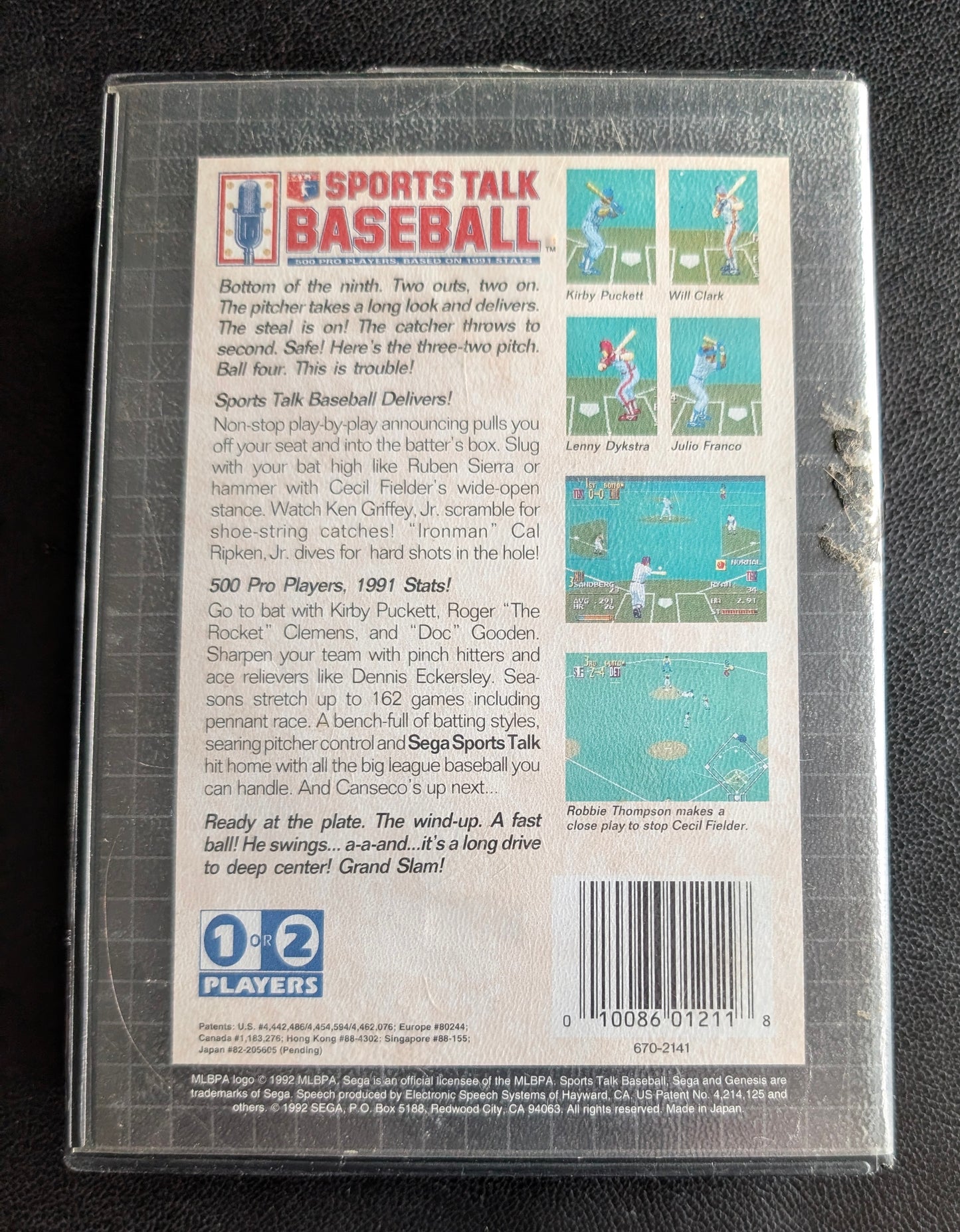 Sports Talk Baseball - Boxed CIB (Sega Genesis) | 1991 | Sports / Baseball