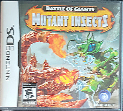 Battle of Giants: Mutant Insects – Nintendo DS – Re-Sealed – Cartridge Only Tested & Working (2009)