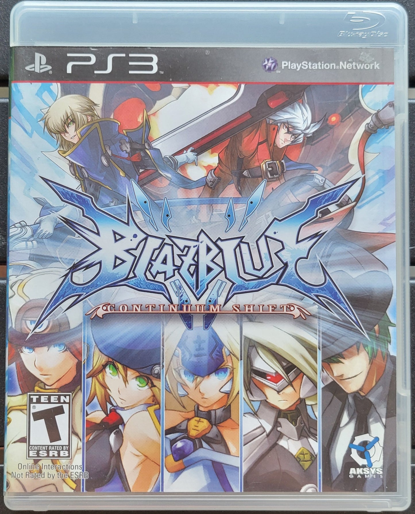 BlazBlue: Continuum Shift - 2010 Sony PlayStation 3 PS3 Pre-Owned Great Shape Tested & Working