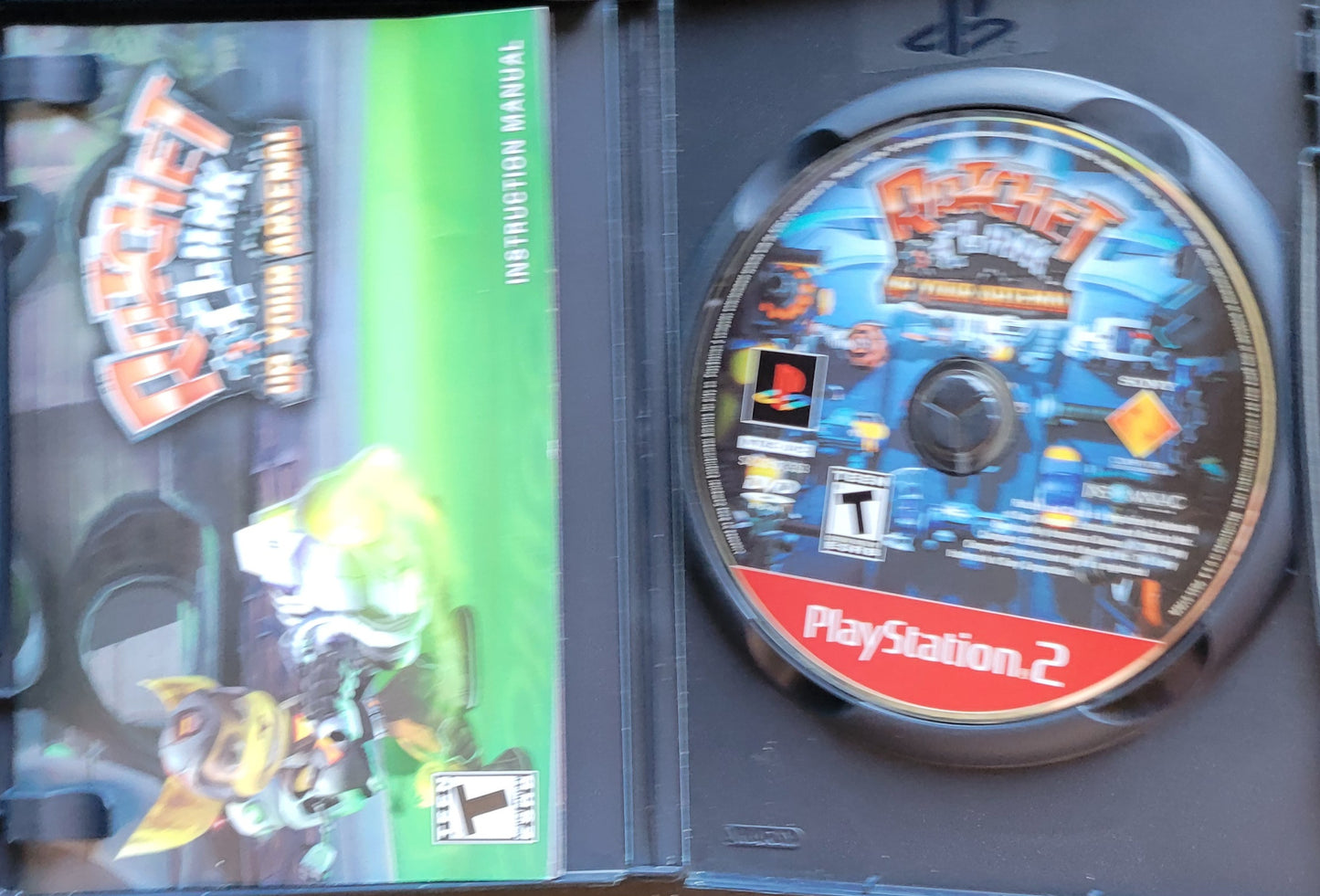 Ratchet Clank: Up Your Arsenal - Sony PlayStation 2 PS2 CIB Pre-Owned Great Shape! Tested & Working