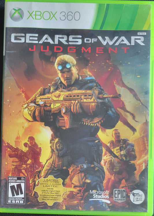 Gears Of War Judgment - (CIB) - Microsoft XBOX 360 - Pre-Owned Like New CLEAN DISC
