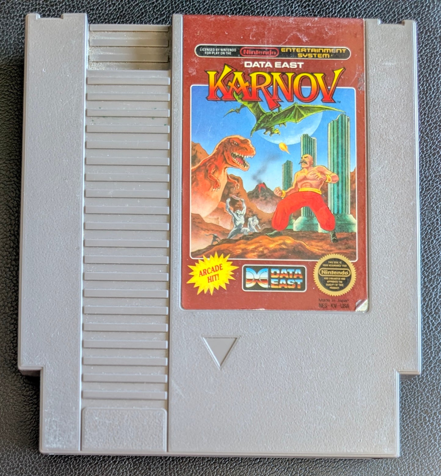 Karnov (1987) - Nintendo NES | Authentic | Cleaned & Tested + Protection Sleeve