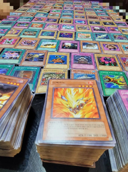 Rare Vintage Yugioh 1000 + Card Lot 1st Edition Holo & More Korean Edition