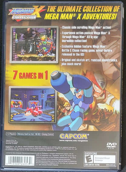 Mega Man X Collection - Sony PlayStation 2 PS2 (CIB) Pre-Owned Tested & Working Great Shape!