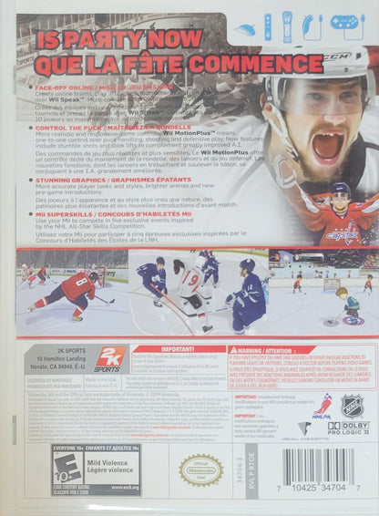 NHL 2K10 – 2009 Nintendo Wii CIB – RE-SEALED