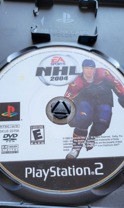 NHL 2004 - Sony PlayStation 2 2003 PS2 Pre-Owned Great Shape! Tested & Working