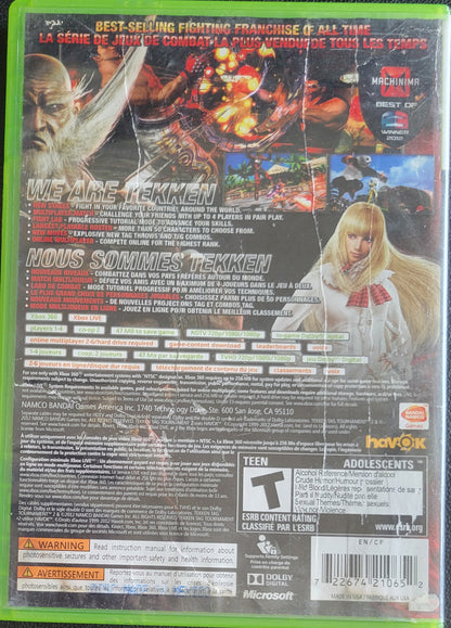 Tekken Tag Tournament 2 - (CWB) - Microsoft XBOX 360 - Pre-Owned Like New CLEAN DISC