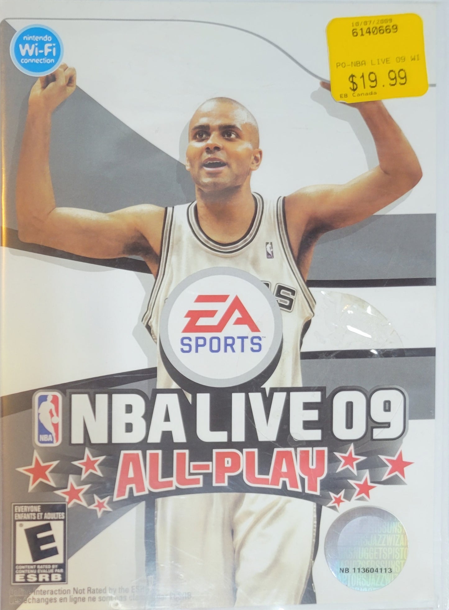 NBA Live 09 All Play - 2013 Nintendo - Wii - Entertainment System CIB Clean Disc
