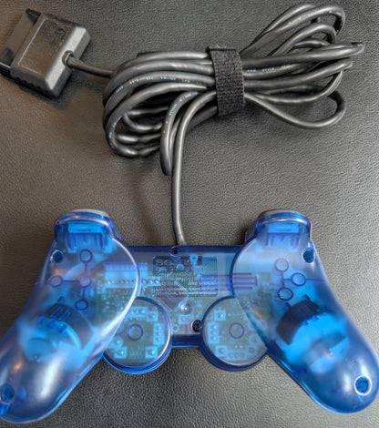 Official Sony PlayStation 2 Controllers CIB | Original DualShock 2 | Blue Black or Silver | Cleaned & Tested