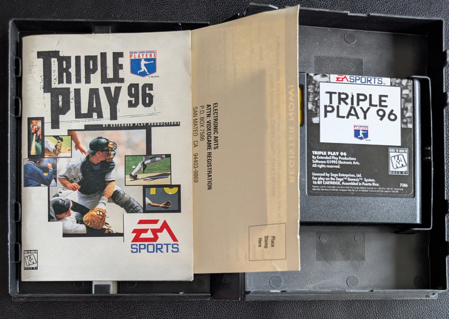 Triple Play '96 - Boxed CIB (Sega Genesis) | 1996 | Sports / Baseball
