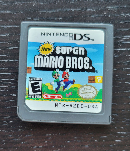 NEW Super Mario Bros - 2006 Nintendo DS - Handheld Console NTSC Cartridge Only Tested & Working
