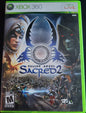 SACRED 2: Fallen Angel - Microsoft XBOX 360 - MINT CIB Pre-Owned Great Shape Tested & Working