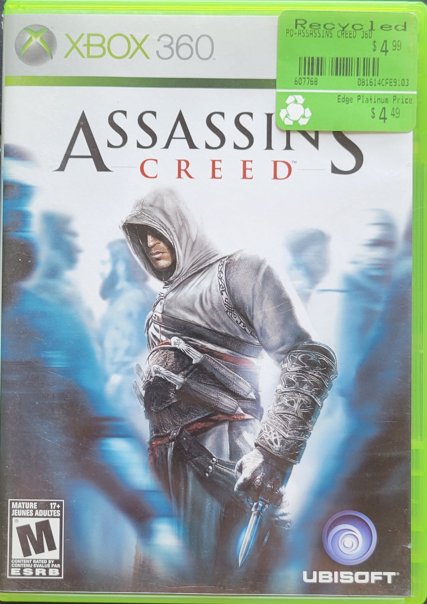 ASSASSIN'S CREED - Microsoft XBOX 360 - CIB Pre-Owned Great Shape Tested & Working