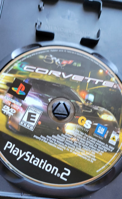 Cool Find CORVETTE - Sony PlayStation 2 PS2 Pre-Owned Great Shape! Tested & Working