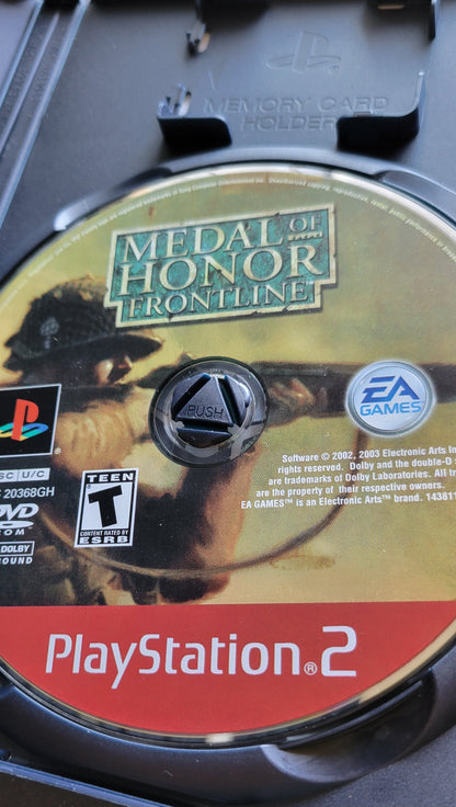 Nice Find * Medal Of Honor: FRONTLINE - Sony PlayStation 2 PS2 CIB Pre-Owned Great Shape! Tested & Working