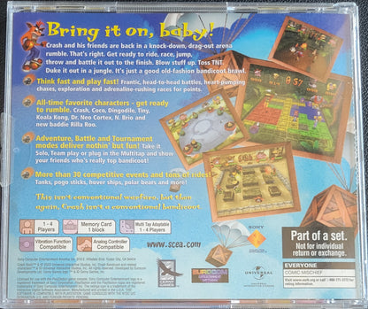 Crash Bash Collectors Edition or Greatest Hits – Sony PlayStation 1 PS1 (1995) – Complete in Box (CIB) – Re-Sealed