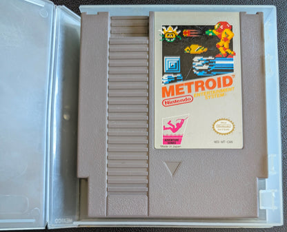 Metroid (1987) - Nintendo NES | Authentic | Cleaned & Tested + Protection Sleeve