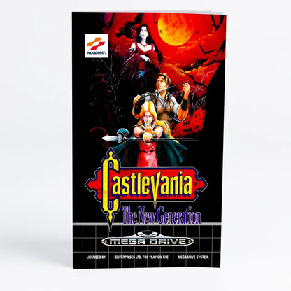 CASTLEVANIA: The New Generation - Boxed (Sega Genesis Cartridge)" | 1990 | Action Platformer