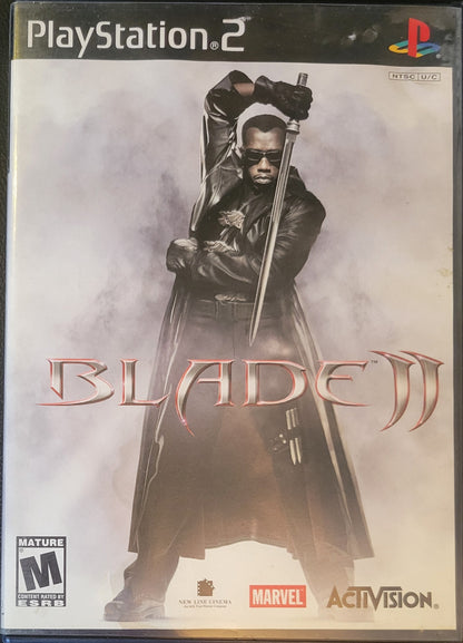 Blade II – Sony PlayStation 2 PS2 CIB – Clean Disc – Great Shape – Re-Sealed