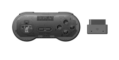 8BitDo SN30 Wireless Gamepad for Original SNES (Super Nintendo) | Multiple Colors | Wireless Controller | Includes Receiver