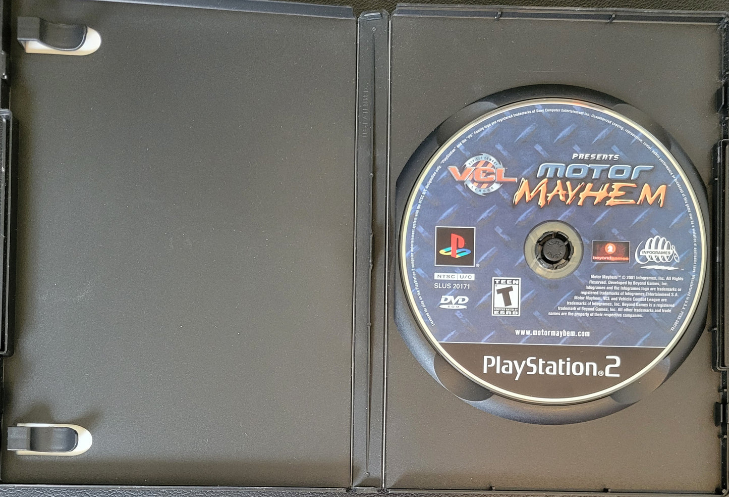 VCL Presents Motor Mayhem - Sony PlayStation 2 PS2 Pre-Owned Tested & Working Great Shape!