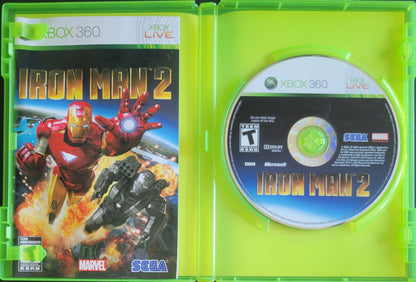 Iron Man 1 & 2 - (CIB) - Microsoft XBOX 360 - Pre-Owned Like New CLEAN DISC