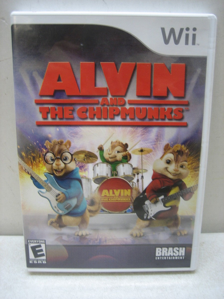Alvin &amp; The Chipmunks – 2007 Nintendo Wii CIB – RE-SEALED + Clean Disc
