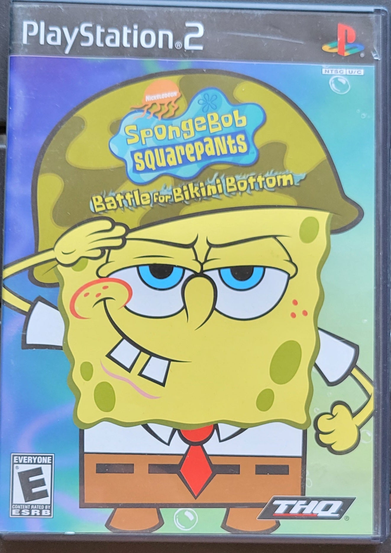 Spongebob Squarepants: Battle For Bikini Bottom - Sony PlayStation 2 PS2 CIB Pre-Owned Great Shape! Tested & Working