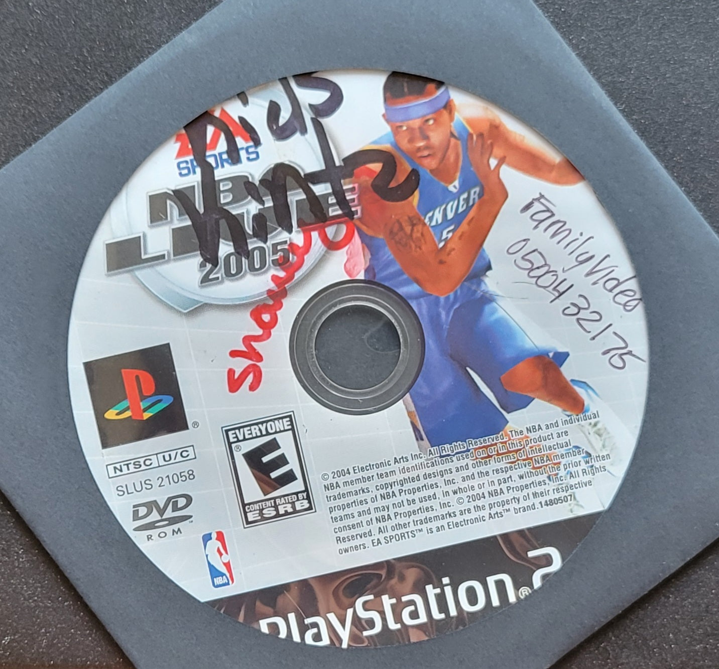 NBA Live 2005 - Sony PlayStation 2 Ps2 (Disc Only) - Used  Condition