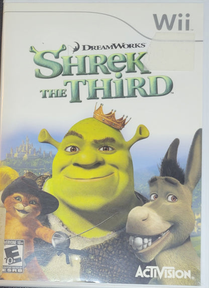 Shrek The Third – 2007 Nintendo Wii CIB – RE-SEALED + Clean Disc