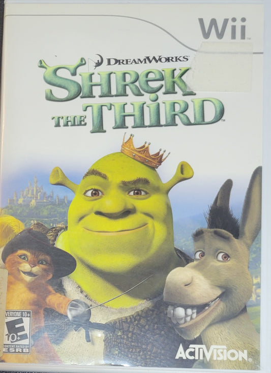 Shrek The Third – 2007 Nintendo Wii CIB – RE-SEALED + Clean Disc