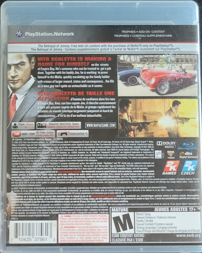 Mafia II (CIB) – Sony PlayStation 3 PS3 – Tested & Working