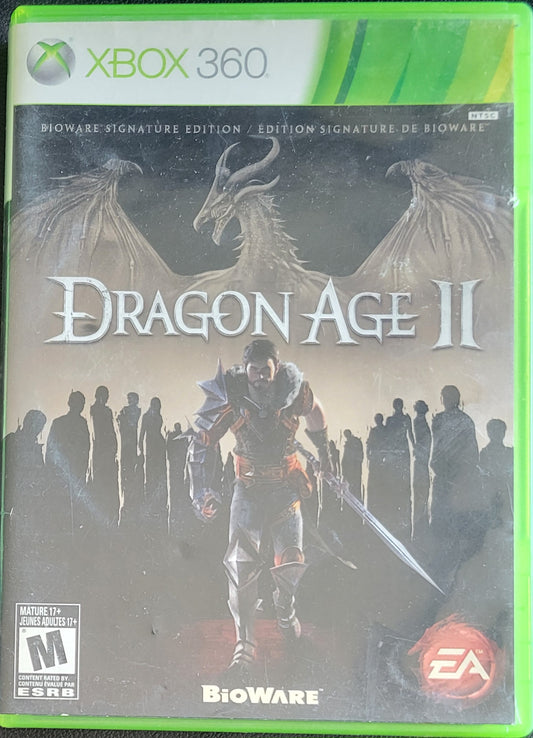 Dragon Age 2 - Microsoft XBOX 360 - CIB Pre-Owned Great Shape Tested & Working