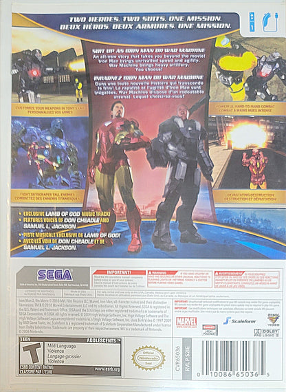 Iron Man 2 – Nintendo Wii CIB – RE-SEALED + Like New