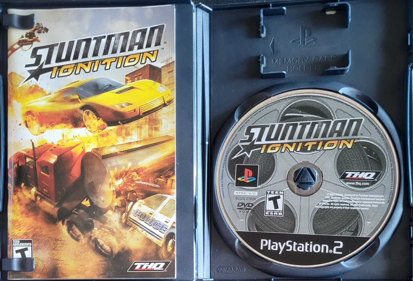 Stuntman Ignition – Sony PlayStation 2 PS2 (CIB) – Tested – Re-Sealed (2007)