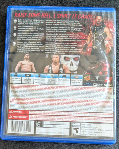 WWE 2K16 (2015) - PlayStation 4 (PS4) | RE-Sealed
