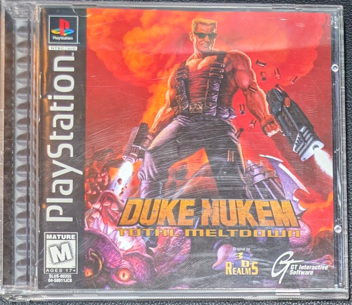 Duke Nukem: Total Meltdown (PS1) Playstation (1997) | Complete CIB | Re-Sealed | Mint Condition