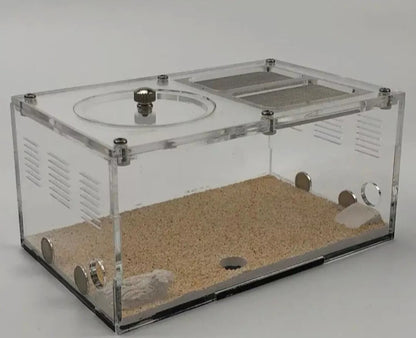 MINI Diy HEATED Acrylic Ant Farm Build + Water Your Own Nest! LAB GRADE COLONY