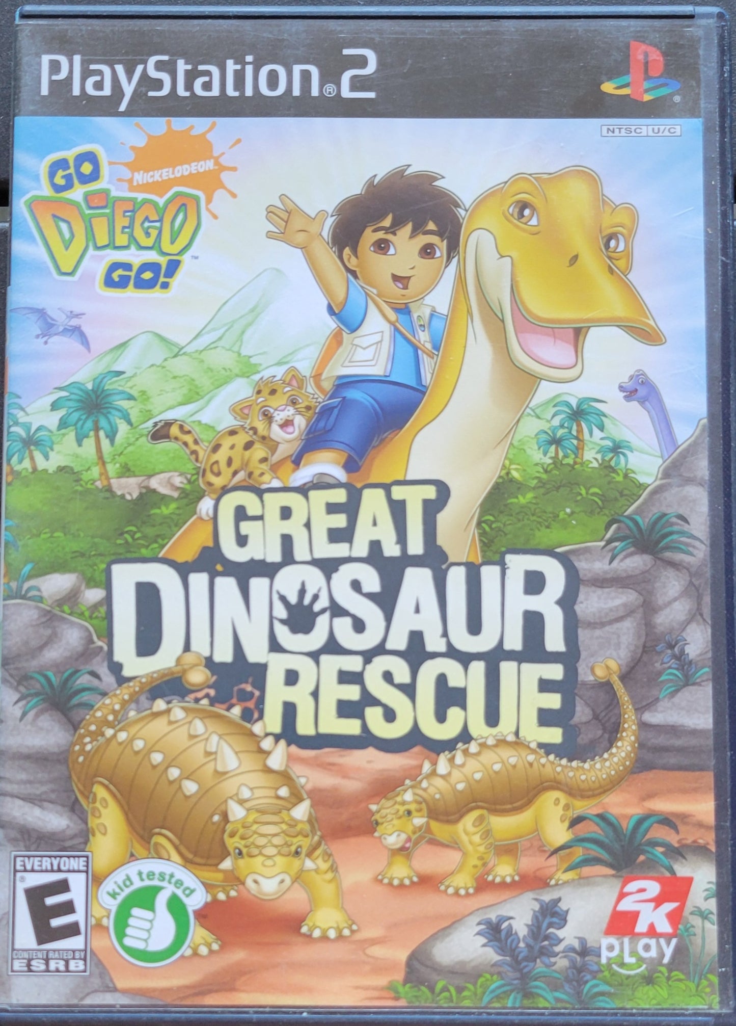 Great Dinosaur Rescue *Neat Find* - Sony PlayStation 2 PS2 CIB Pre-Owned Great Shape! Tested & Working